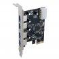 SEDNA - PCI Express USB 3.0 4 Port Adapter (4E) - NEC / Renesas 720201 chip set