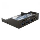 Sedna - All in 1 USB 3.0 Internal Card Reader with 3 Port USB 3.0 Hub & 1x eSATA