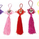 Creative Chinese knot with Beijing opera hand-painted mask for home decor or gifts