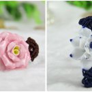 Blue and white porcelain bracelet