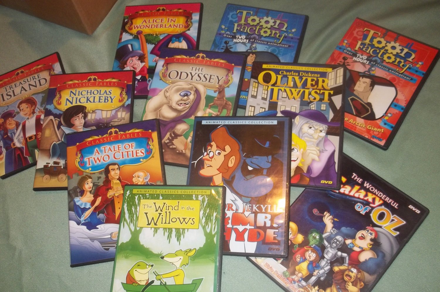 Dvd Classic Animated Movies Set Of 11