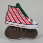 Converse CHUCK TAYLOR Infants 6-9m CANDY CANE High-Top Sneakers Shoes size 3 NEW