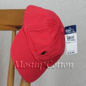Polo Ralph Lauren TODDLER Boys Baseball Cap Hat RED NwT New with Tags