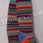 HANNA ANDERSSON Girls RED Multi STRIPS & STRIPES Cotton TIGHTS size 130-140 NwT New in Package