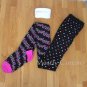 HANNA ANDERSSON Girls BLACK Multi GARLAND Cotton TIGHTS size 150 NwT New in Package