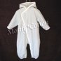 NwT Hanna Andersson boys blue Nordic Fleece Hooded Snowsuit Bunting Size 70 5-12m New With Tags