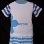 HANNA ANDERSSON Girls FLOWER SHORT JOHNS PJs Original-Style Size 160 Nwt New With Tags
