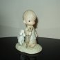 Precious Moments Figurine 1977 "He Leadeth Me"