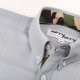 Grey Camo Lined Oxford