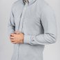 Grey Camo Lined Oxford Shirt - Small
