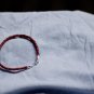 Medium Red Braided Leather Bracelet Sterling Silver Clasp