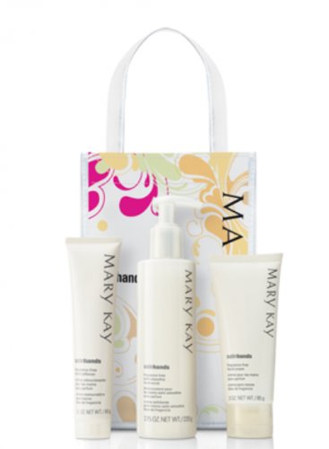Mary Kay Full Size Fragrance-Free Satin Hands&Acirc;&reg; Pampering Set + Bonus