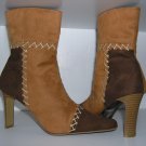 Stitched Brown Boot
