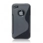 S Line TPU Silicon Soft Case Apple iPhone 4 4S Black Blue Purple NEW! Colors!