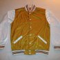 Mustard and White Varsity Sports Jacket - (Baseball/Football Jacket) Teen Sizes