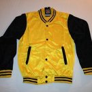 Yellow & Black Varsity Sports Jacket - (Baseball/Football Jacket) Teen Sizes