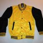 Yellow & Black Varsity Sports Jacket - (Baseball/Football Jacket) Teen Sizes