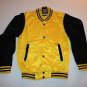 Yellow & Black Varsity Sports Jacket - (Baseball/Football Jacket) Teen Sizes