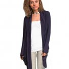 Drape Cardigan in Navy Blue Size Small, Medium or Large