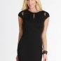 Keyhole Cutout Detail Dress in Black Size Small, Medium or Large