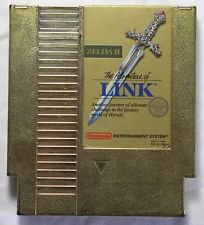 The Adventure of Link (gold cartridge) (Nintendo, NES) Game Cartridge ...