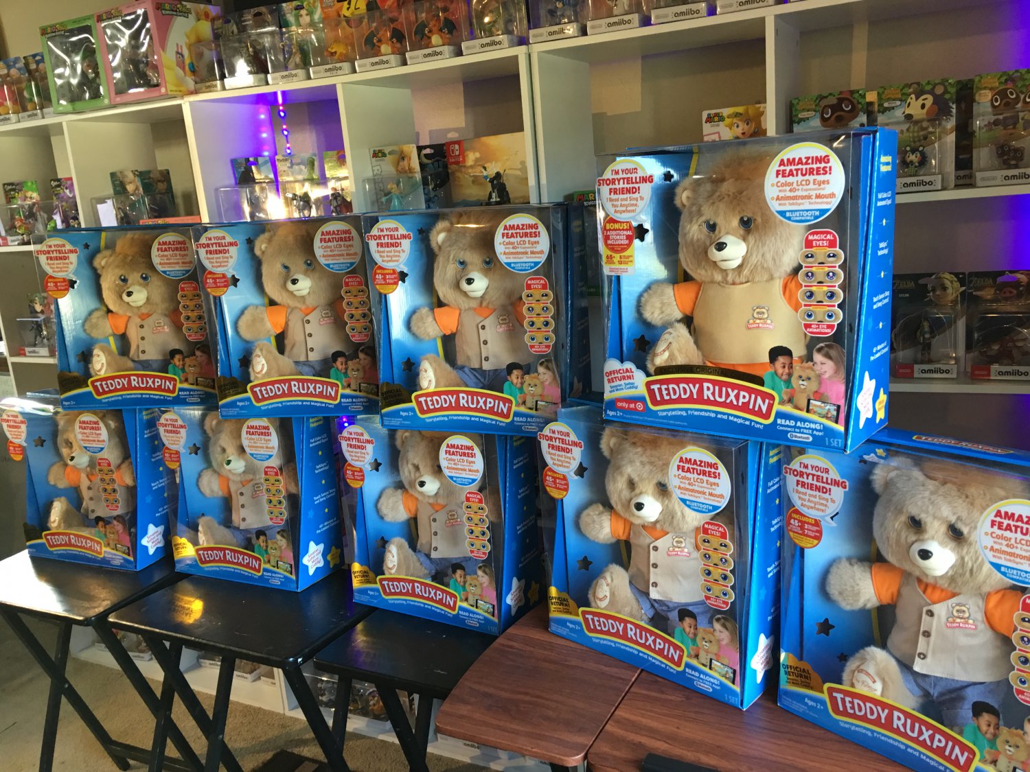 teddy ruxpin box