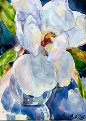 Magnolia 2 painting