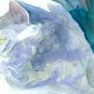 Grey Cat in Window- watercolor on Yupo