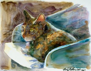 Maybelline- Calico Reproduction Print