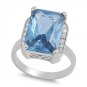 Silver Ring W/ CZ