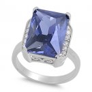 Silver Ring W/ CZ