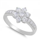 Silver Ring W/ CZ