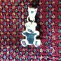 Sterling Silver Teddy Bear Pendant