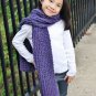 Extra Wide Knitted Scarf
