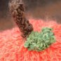 Knitted Pumpkin Pillow