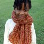 Soft Boucle Knitted Scarf - Child Size