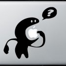 Curious Monster MacBook Air-Pro 11 13 15 17 Vinyl Stickers, Skin, Decal