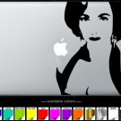 Elizabeth Taylor MacBook Air-Pro 11 13 15 17 Vinyl Stickers, Skin, Decal
