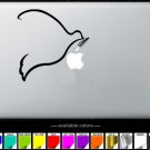 Peace Dove MacBook Air-Pro 11 13 15 17 Vinyl Stickers, Skin, Decal
