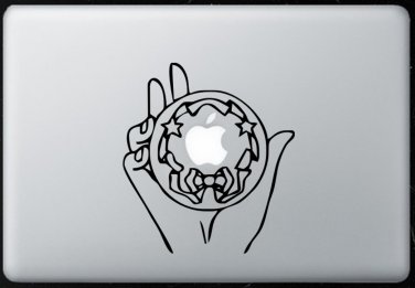 Sailor Moon MacBook Air-Pro 11 13 15 17 Vinyl Stickers, Skin, Decal