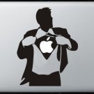 Superman Apple MacBook Air-Pro  13 15 17 Stickers  laptop Vinyl Decal Skins