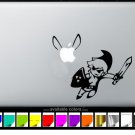 Zelda MacBook Air-Pro 11 13 15 17 Vinyl Stickers, Skin, Decal
