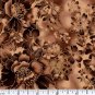 Faded Floral, Rust