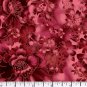 Faded Floral, Red