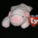 Ty Beanie Babies 3rd Gen Squealer Pig
