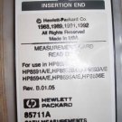 Agilent (HP) 85711A CATV Measurement Card HP 8590B