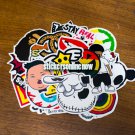 A set of 30 pieces stickers decals for luggage suitcase laptop skateboard surfboard