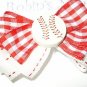 All American Baseball Hairbow