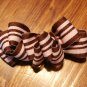 Pink and Brown Sheek Hairbow