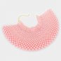 Pink Beaded Armor Choker Bib Chain Necklace Set